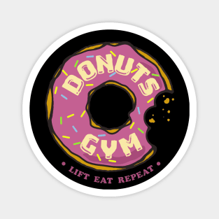 Donuts Gym Magnet